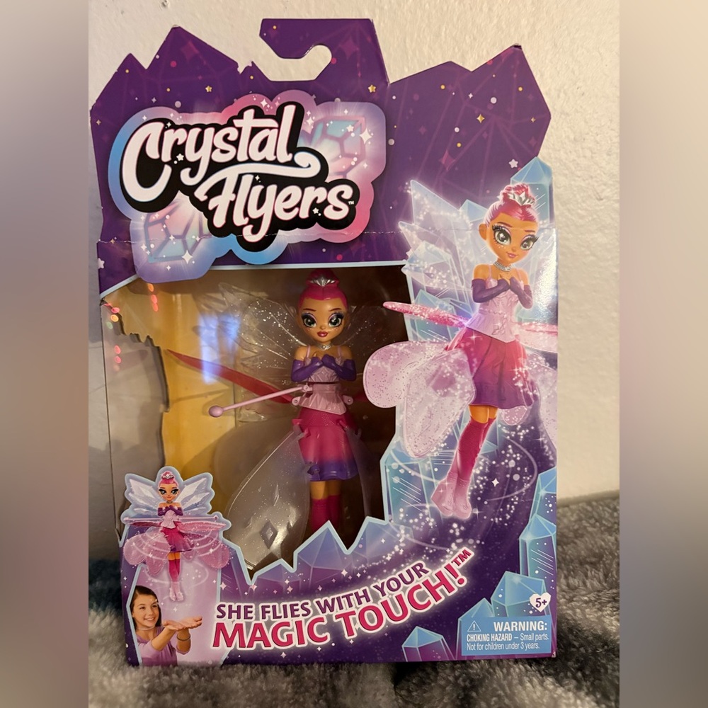 Crystal Enchanting Fairy Doll - Pink and Purple